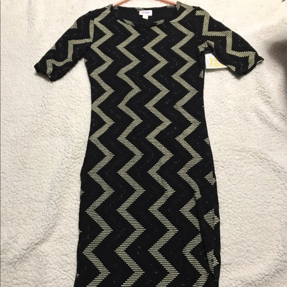 LuLaRoe Elegant Julia Dress Size Large - NWT